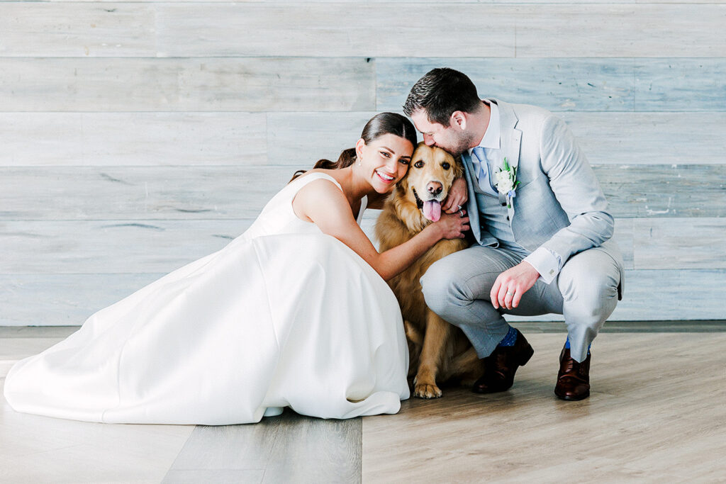 Kylie’s Wedding Day at Newport Beach with their favorite pup